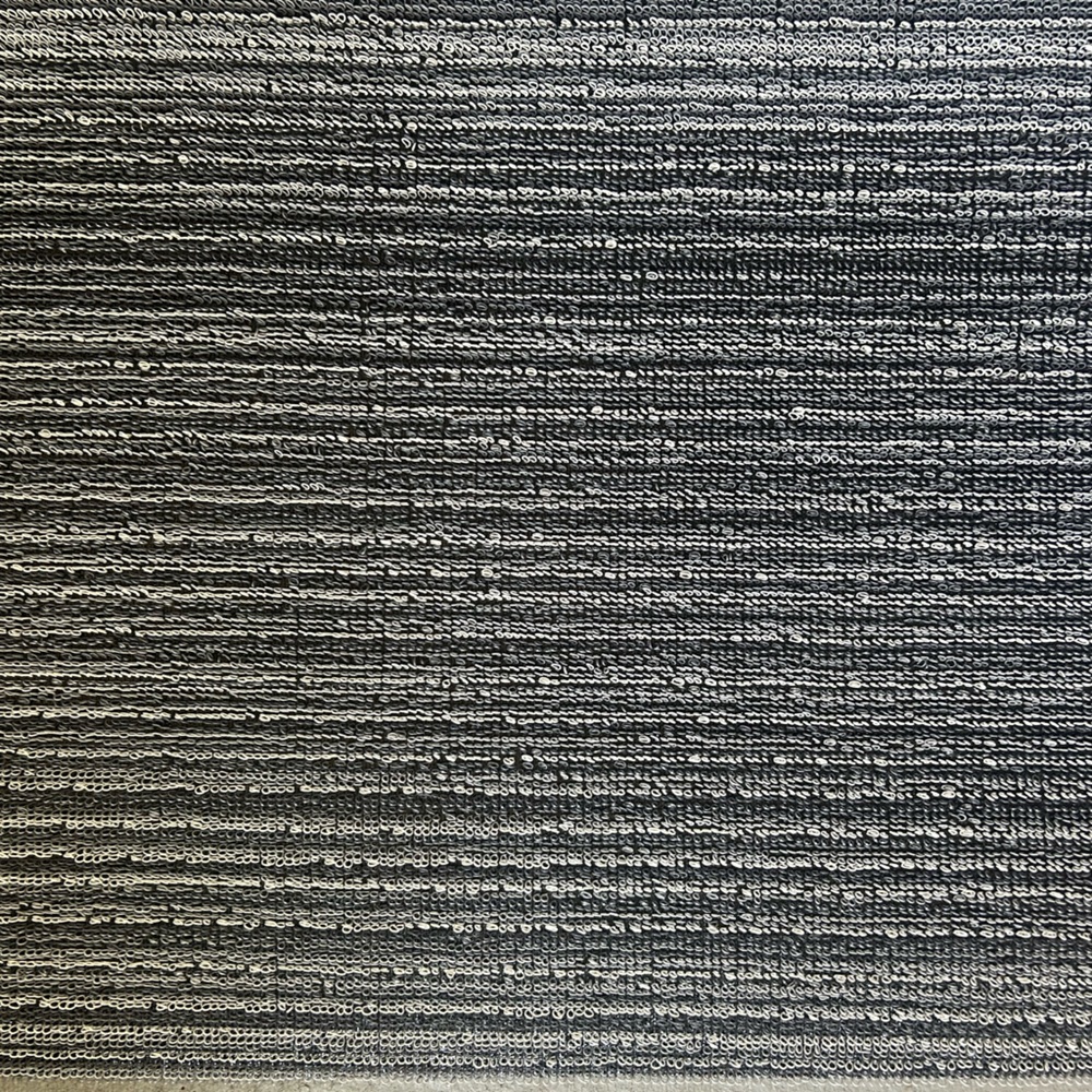 Chilewich Skinny Stripe Shag Mat 18x28 color: Birch New Made in USA 🇺🇸
